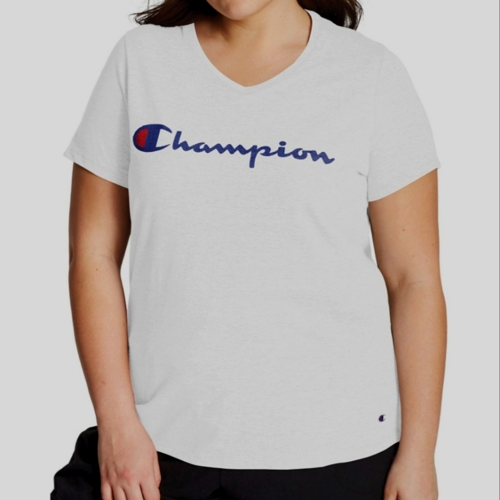 Champion V Neck T-Shirt